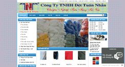 Desktop Screenshot of dettuannhan.com